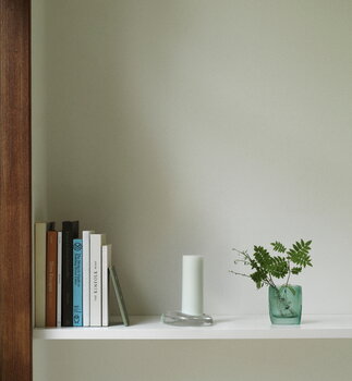 Normann Copenhagen Odd kynttilänjalka, kirkas lasi, sisustuskuva
