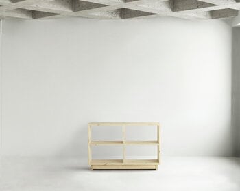 Normann Copenhagen Plank bookcase, medium, UV lacquered pine