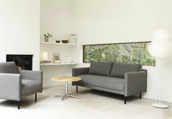 Normann Copenhagen Rar 2-seater sofa, Re-born dark grey