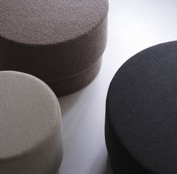 Normann Copenhagen Pouf Silo, piccolo, grigio chiaro, immagine decorativa