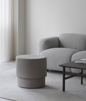 Normann Copenhagen Pouf Silo, piccolo, grigio chiaro, immagine decorativa