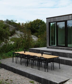 Normann Copenhagen Lampada da tavolo portatile Porta, nera, immagine decorativa