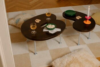 Hem Worm coffee table, small, brown - steel, decoration image