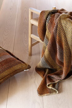 Røros Tweed Fri throw, 150 x 200 cm, Stubble Field, decoration image