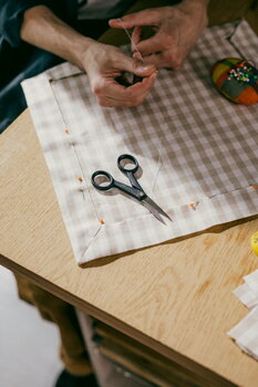 Fiskars Functional Form ReNew needlework scissors, 13 cm, black, decoration image