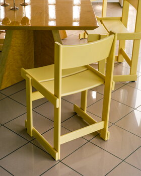 Hem Bullnose chair, yellow, decoration image