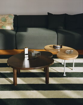 Hem Worm coffee table, small, beech - steel, decoration image