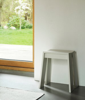 Normann Copenhagen Let stool, light grey, decoration image