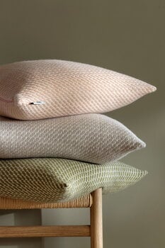 Røros Tweed Mello cushion, 50 x 50 cm, warm grey, decoration image