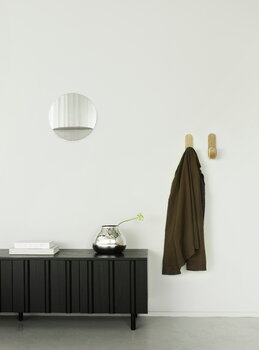 Normann Copenhagen Rib senkki, matala, 175 cm, musta, sisustuskuva