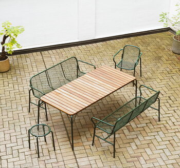 Normann Copenhagen Sedia con braccioli Vig, verde scuro, immagine decorativa
