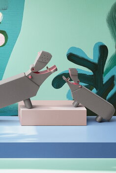 Rosendahl Puinen virtahepo, Lilliput, harmaa, sisustuskuva