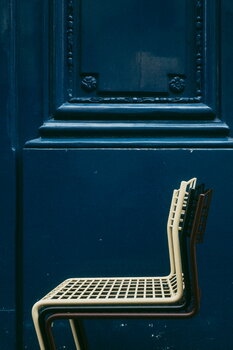 Grythyttan Stålmöbler High Tech Chair tuoli, sinivihreä, sisustuskuva