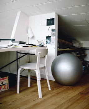 Artek Aalto chair 69, all white