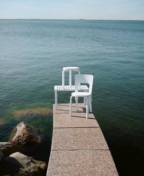 Artek Aalto stool 60, lacquered white