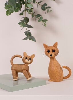 Spring Copenhagen Sneaky Kitten figuuri, sisustuskuva