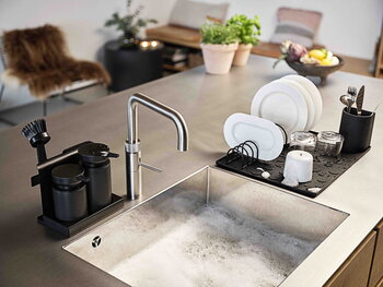 Zone Denmark Scolapiatti Diish, 4 pezzi, nero, immagine decorativa