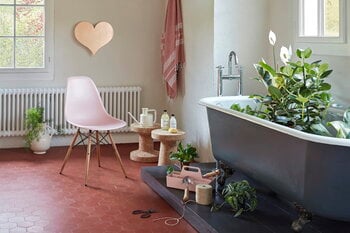 Vitra Sedia Eames DSW, pale rose RE - acero