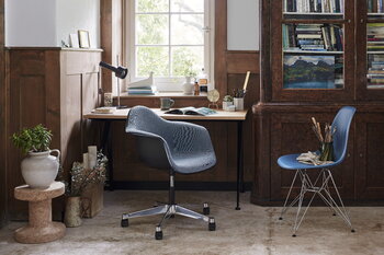 Vitra Eames DSR chair, pebble - chrome