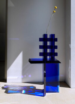 Fundamental Berlin Hash vase, cobalt, decoration image