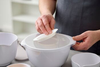 Rosti Margrethe mixing bowl 3 L, white, decoration image