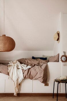 ferm LIVING Braided Belly lampshade, natural