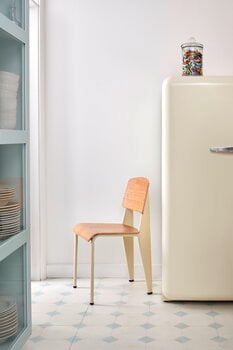 Vitra Standard tuoli, Prouvé Blanc Colombe - tammi