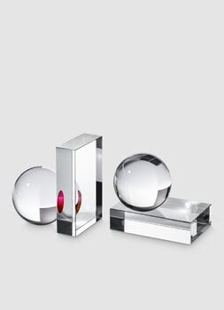 Fundamental Berlin Drops bookend, 2 pcs, clear, decoration image