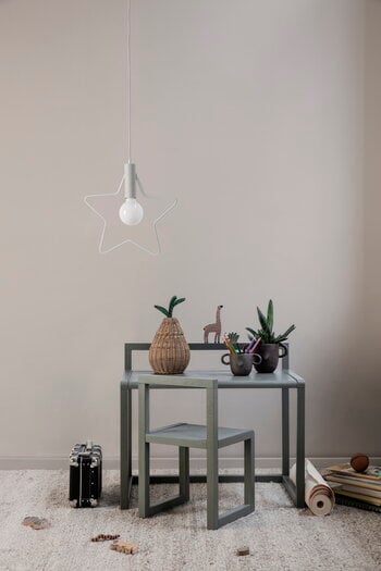 ferm LIVING Small Pear flätad korg