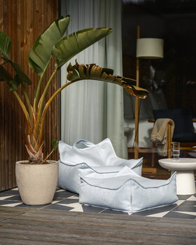 Wigiwama Outdoor Beanbag säkkituoli, Azure, sisustuskuva