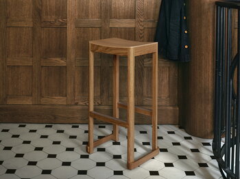 Artek Atelier bar stool, 75 cm, green