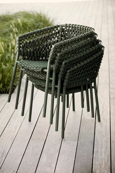 Cane-line Ocean chair, dark green