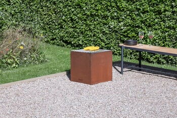 Eva Solo FireCube outdoor fireplace