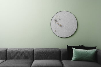 Gejst Retell muistitaulu, vaaleanharmaa - musta, sisustuskuva