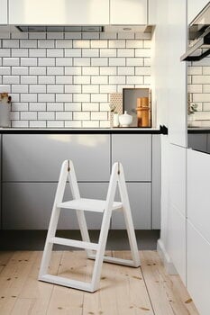 Gejst Escabeau Reech, blanc, image décorative