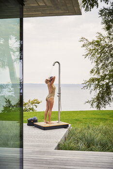 Cane-line Lagoon outdoor shower, stainless steel
