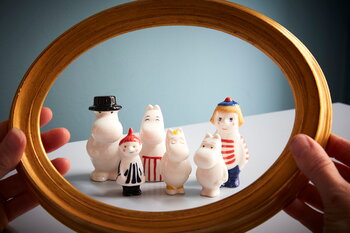 Moomin Arabia Muumi minifiguriini, Tuutikki, sisustuskuva