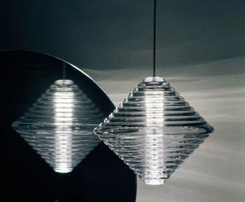 Tom Dixon Suspension Press Cone LED, transparent