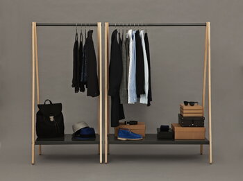 Normann Copenhagen Toj clothes rack, small, grey - ash