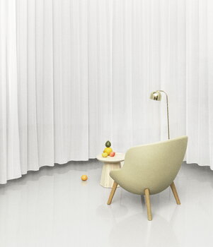 Normann Copenhagen Fauteuil Hyg, modèle haut, chêne - Main Line Flax 26