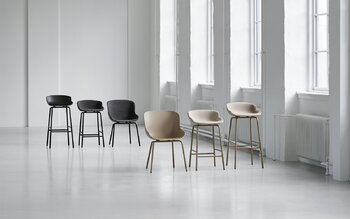 Normann Copenhagen Hyg bar stool, 75 cm, black - Synergy 16