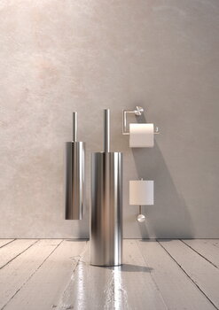 Frost Nova2 toalettborste, vägg, borstat stål