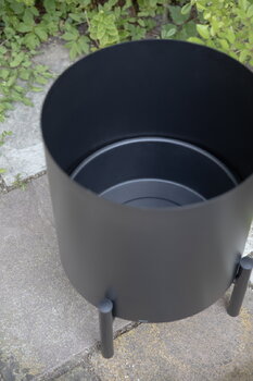 Eva Solo Vaso per piante Simply Grow, 37 cm, grande, nero, immagine decorativa