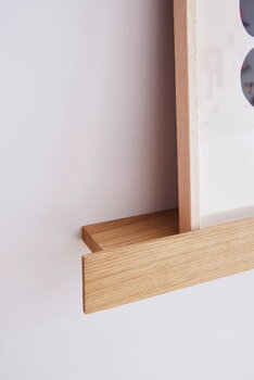 Paper Collective Gallery Shelf, oak, decoration image