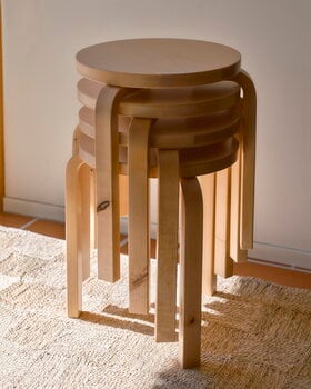 Artek Aalto stool 60, wild birch