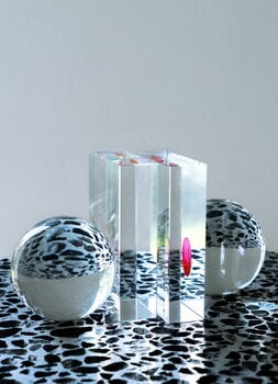 Fundamental Berlin Drops bookend, 2 pcs, clear, decoration image