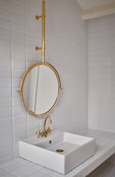 DCWéditions MbE mirror, polished brass