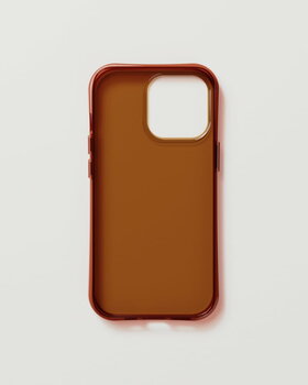 Nudient Form Case for iPhone, clear brown