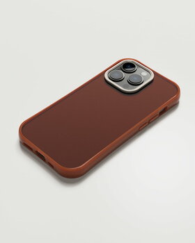 Nudient Form Case suojakuori iPhonelle, clear brown