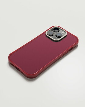 Nudient Form Case for iPhone, clear pink
